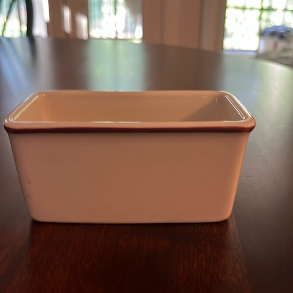 Mini homer Laughlin loaf